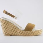 Talla 34 / Gi-Dos Bandas Alta Rafia Cuero-Vinilo