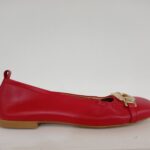 Bailarina punta cuadrada rojo 29811