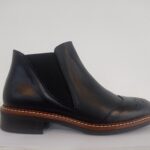 Botin corto tipo ingles negro 96868