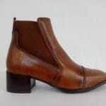 Botin elasticos laterales 0275 cuero