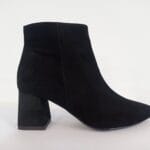 Botin tacon cubano Ante negro 132
