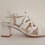 Sandalia etnica blanca 1148
