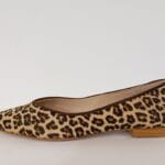 Zapato plano punta fina  leopardo 1814