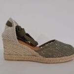 Cuña de esparto rejilla kaki 15112