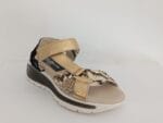 Sandalias de velcro combi serpiente/oro 456 - Imagen 3