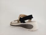 Sandalias de velcro combi serpiente/oro 456 - Imagen 2