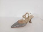 Zapato punta fina pulseras serp.azul/oro 2968 - Imagen 2