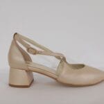 Zapato cruzado vestir nacar 401