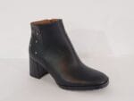 Botin cremallera tachas negro Lara - Imagen 2
