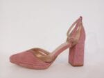 Zapato vestir pulsera al tobillo 4098 Rosa viejo