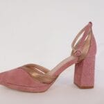 Zapato vestir pulsera al tobillo 4098 Rosa viejo